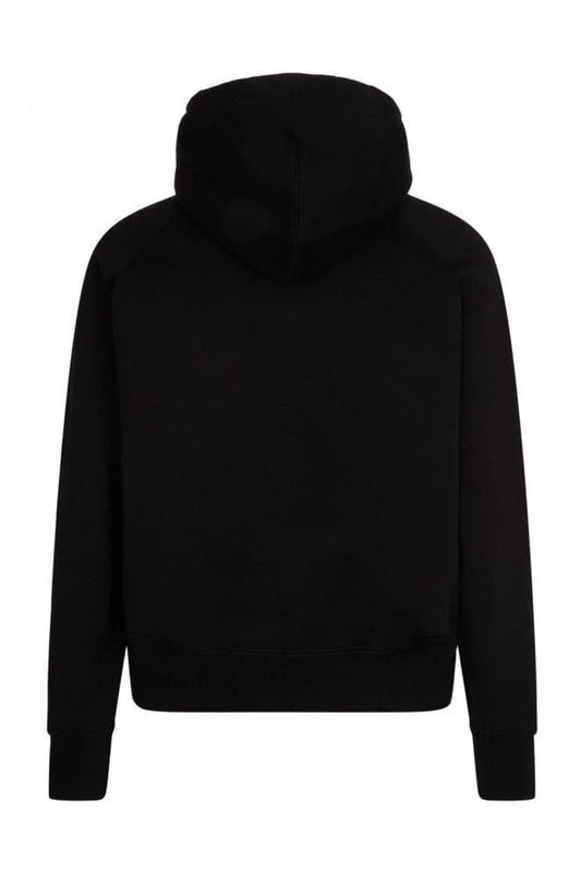 AMI Paris Logo Detailed Drawstring Hoodie