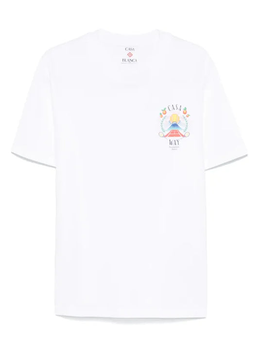 Casablanca back logo tee