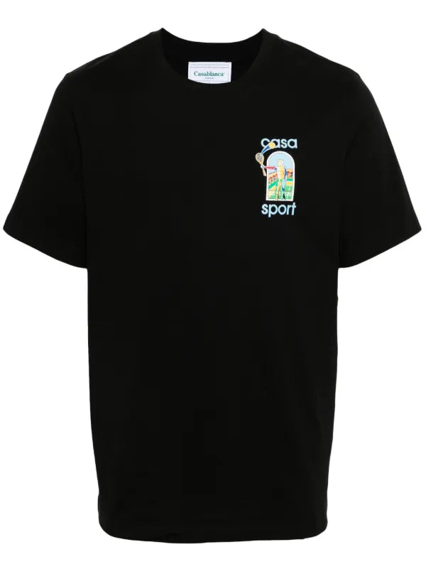 Casablanca back logo tee