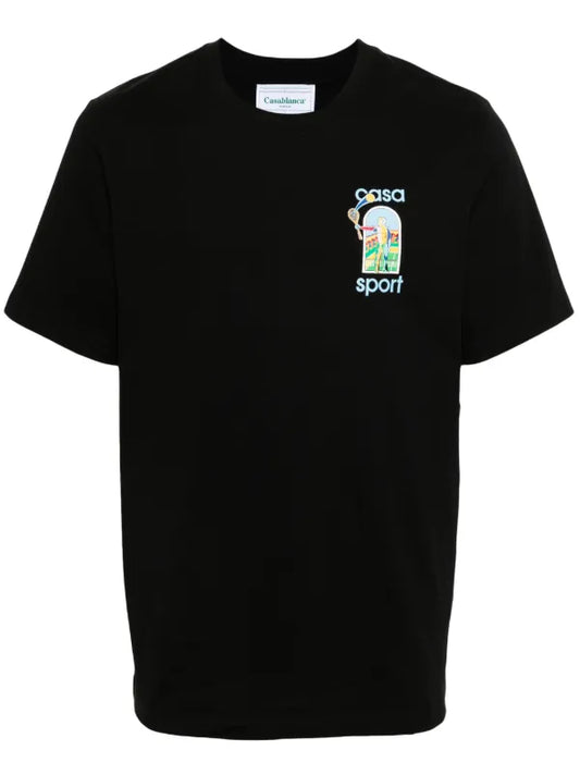 Casablanca back logo tee