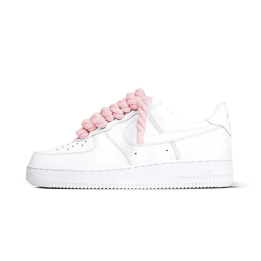 AIR FORCE 1 LOW WHITE ROPE LACES