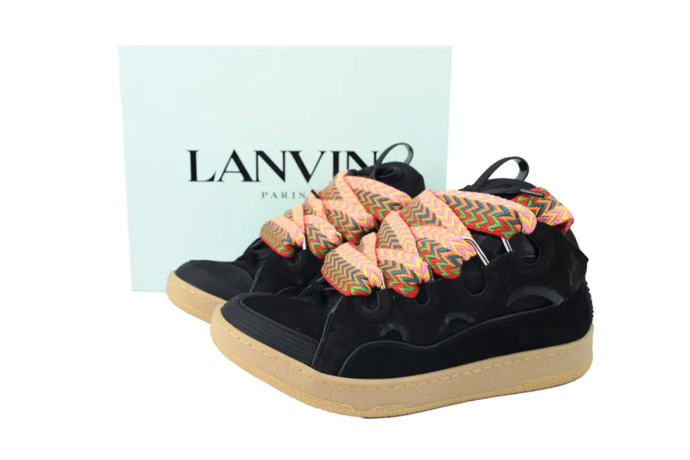 LANVIN CURB BLACK MULTICOLOR