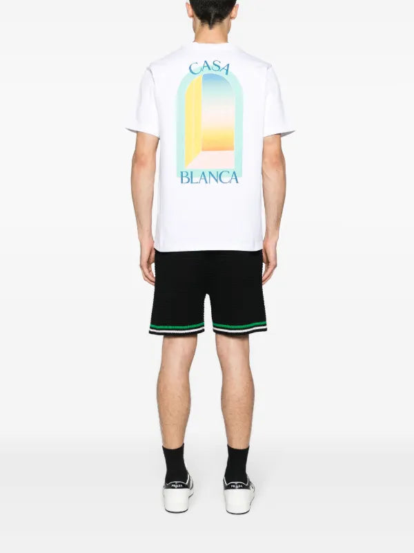 Casablanca back logo tee