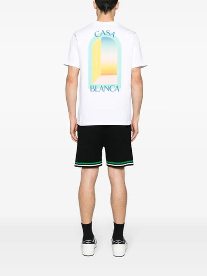 Casablanca back logo tee