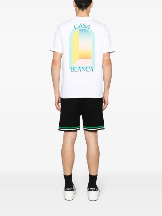 Casablanca back logo tee