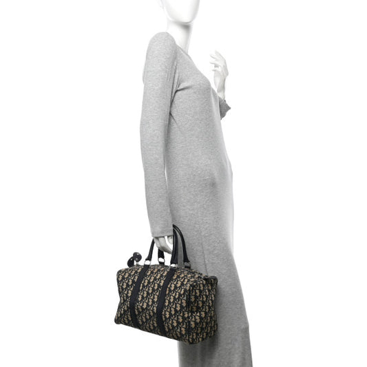 CHRISTIAN DIOR 
Monogram Boston Navy Blue