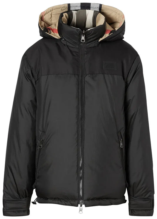 Burberry Reversible Check Puffer Jacket