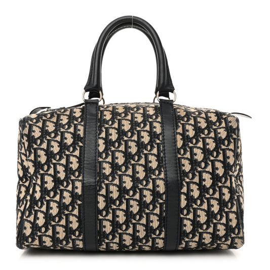 CHRISTIAN DIOR 
Monogram Boston Navy Blue