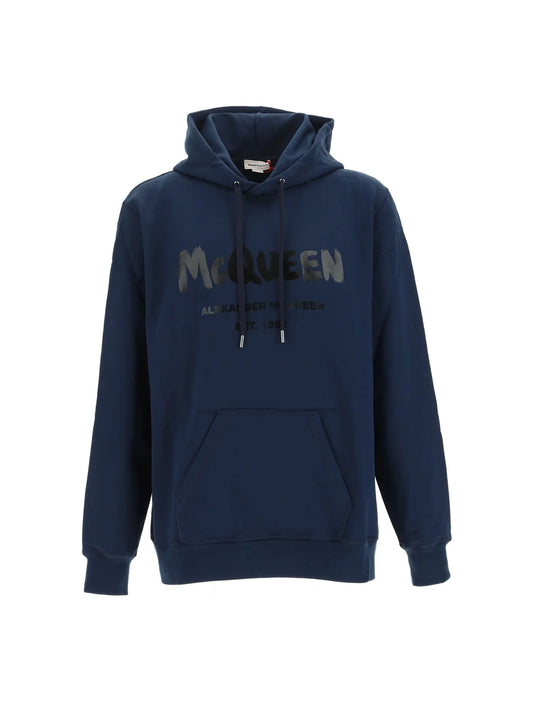 Alexander McQueen Graffiti Logo Hoodie