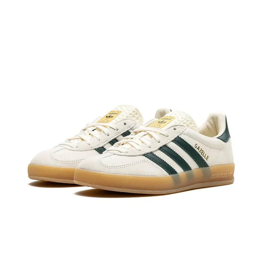 ADIDAS GAZELLE INDOOR
CREAM WHITE COLLEGIATE GREEN GUM
