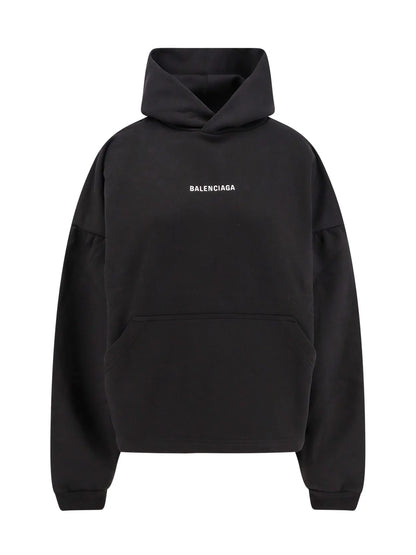 Balenciaga Logo Printed Hoodie
