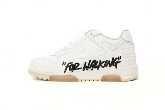 OFF-WHITE OOO LOW TOPS
FOR WALKING WHITE BLACK