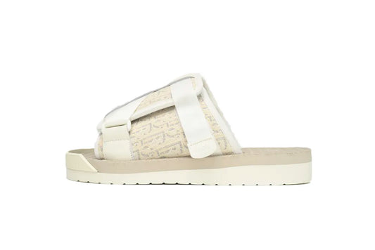 DIOR SLIDES WHITE