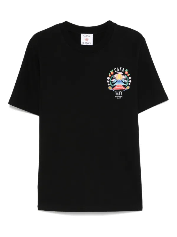 Casablanca back logo tee