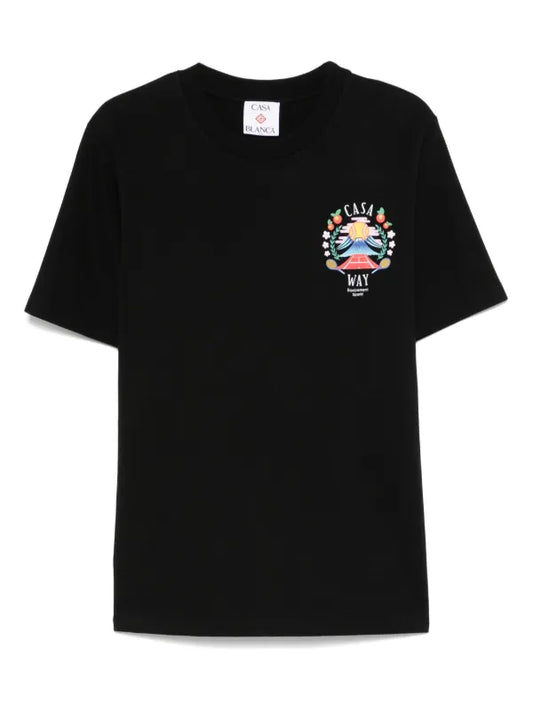 Casablanca back logo tee