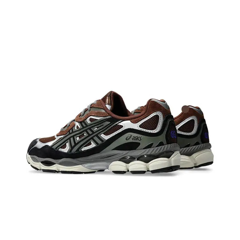 Asics Gel-NYC Red Brown Grey