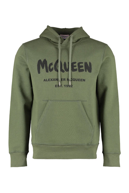 Alexander McQueen Graffiti Logo Hoodie
