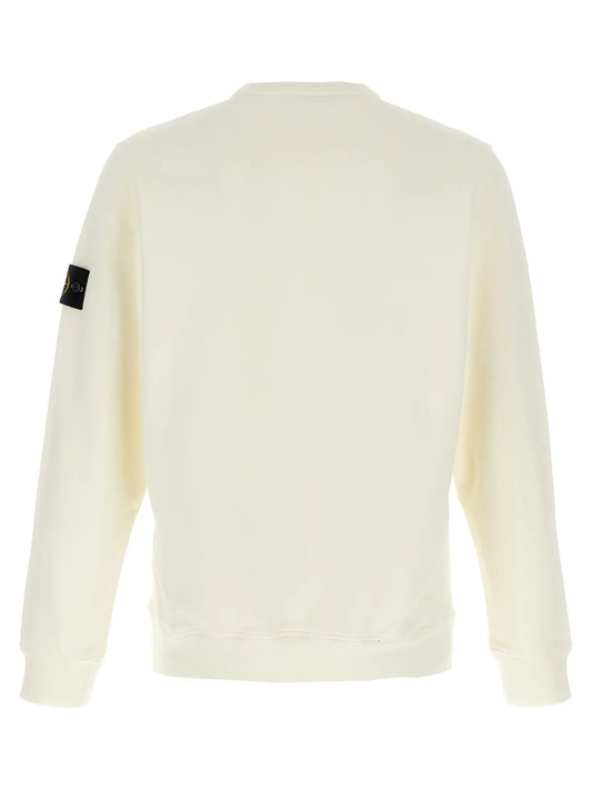 Stone Island Logo Patch Crewneck Sweatshirt