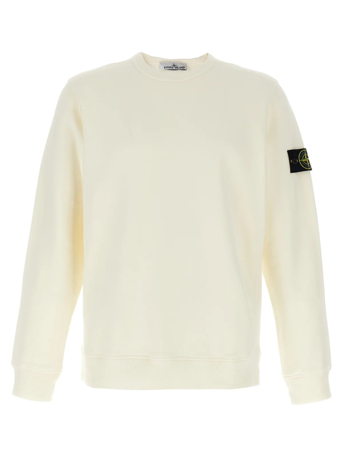 Stone Island Logo Patch Crewneck Sweatshirt
