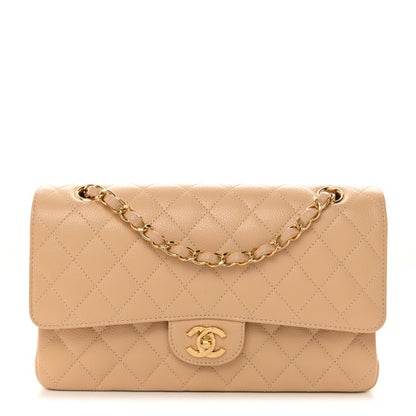 CHANEL 
Caviar Quilted Medium Double Flap