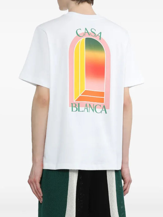 Casablanca back logo tee