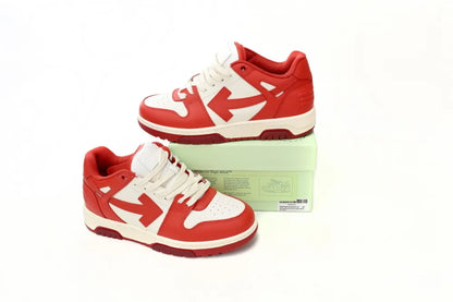 OFF-WHITE Out Of Office Red And White