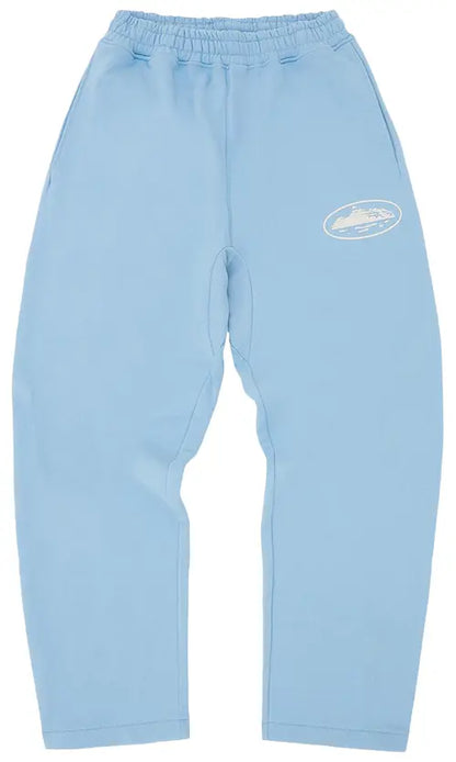 Corteiz Island Puff Print Open Hem Sweatpant