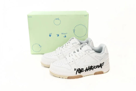 OFF-WHITE OOO LOW TOPS
FOR WALKING WHITE BLACK