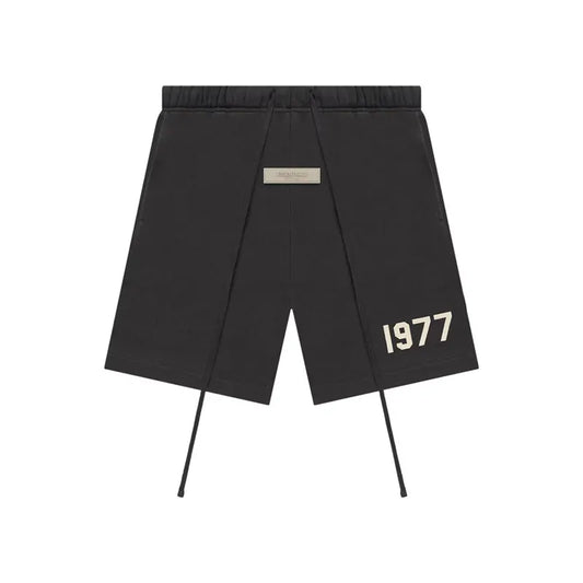 FEAR OF GOD ESSENTIALS 1977 SHORTS IRON
