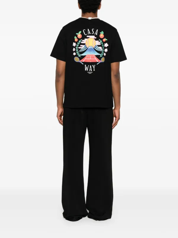 Casablanca back logo tee