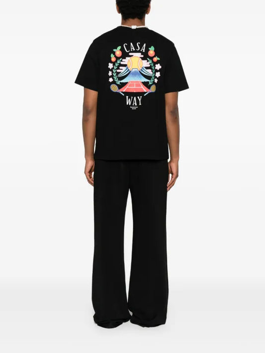 Casablanca back logo tee