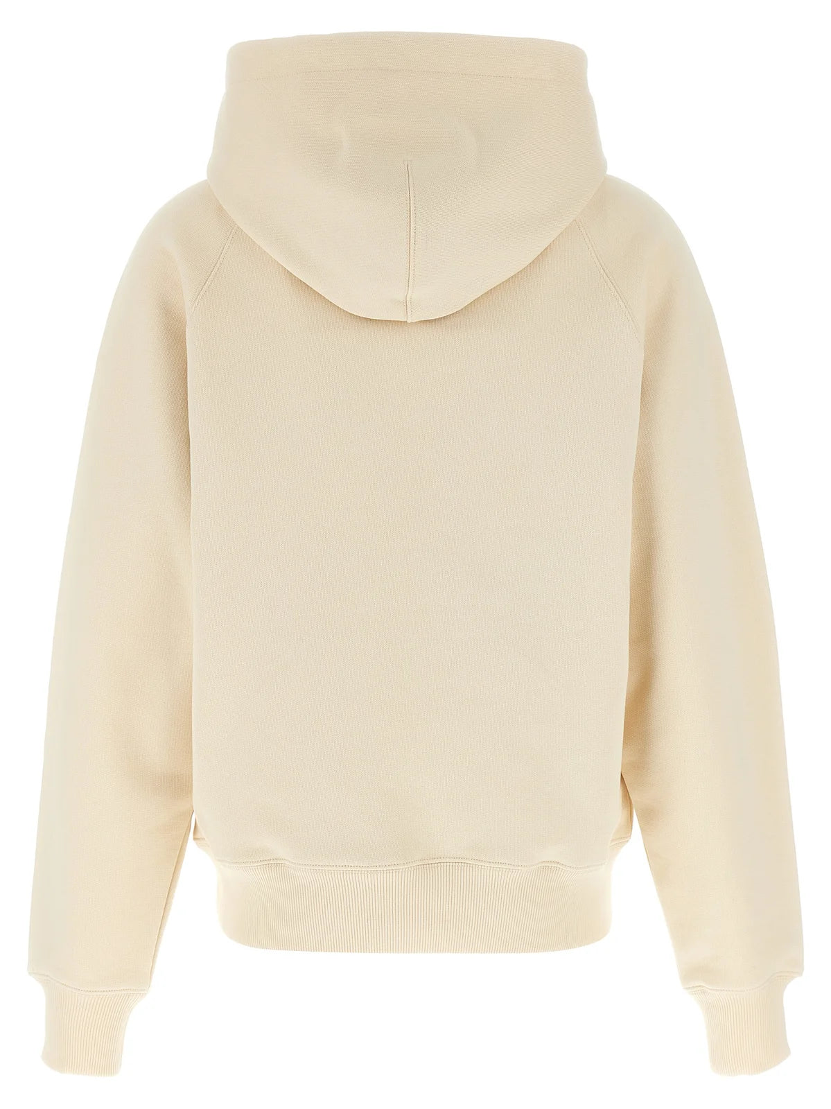 AMI Paris Logo Patch Drawstring Hoodie