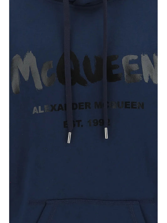 Alexander McQueen Graffiti Logo Hoodie