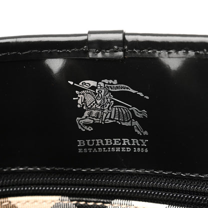 BURBERRY 
Nova Check Large Nickie Tote Black