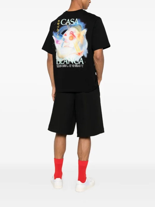 Casablanca back logo tee