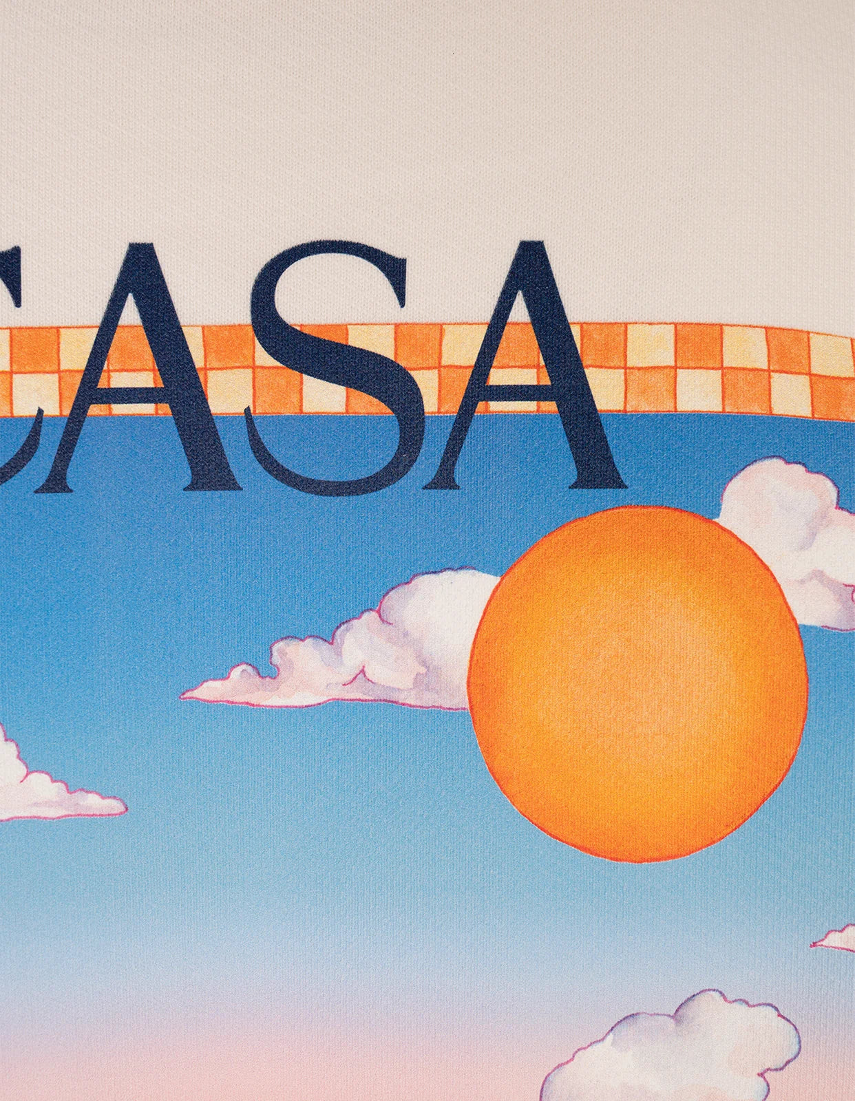 Casablanca printed Hoodie