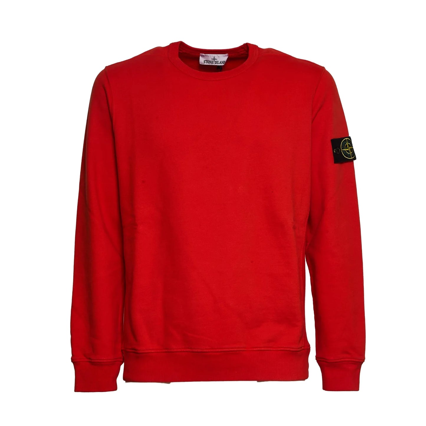 Stone Island Logo Patch Crewneck Sweatshirt
