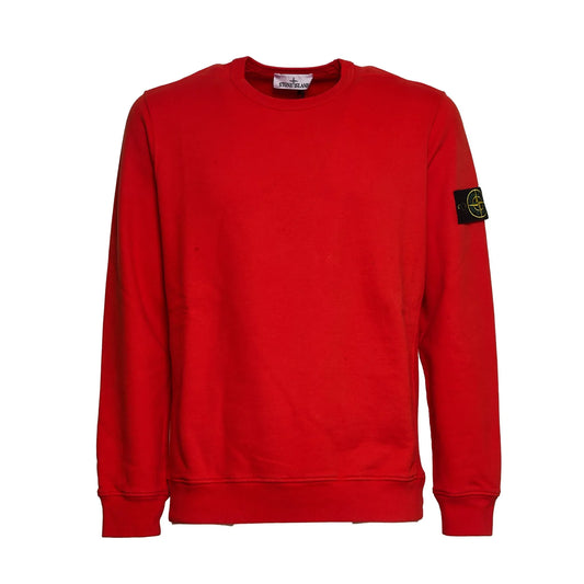 Stone Island Logo Patch Crewneck Sweatshirt