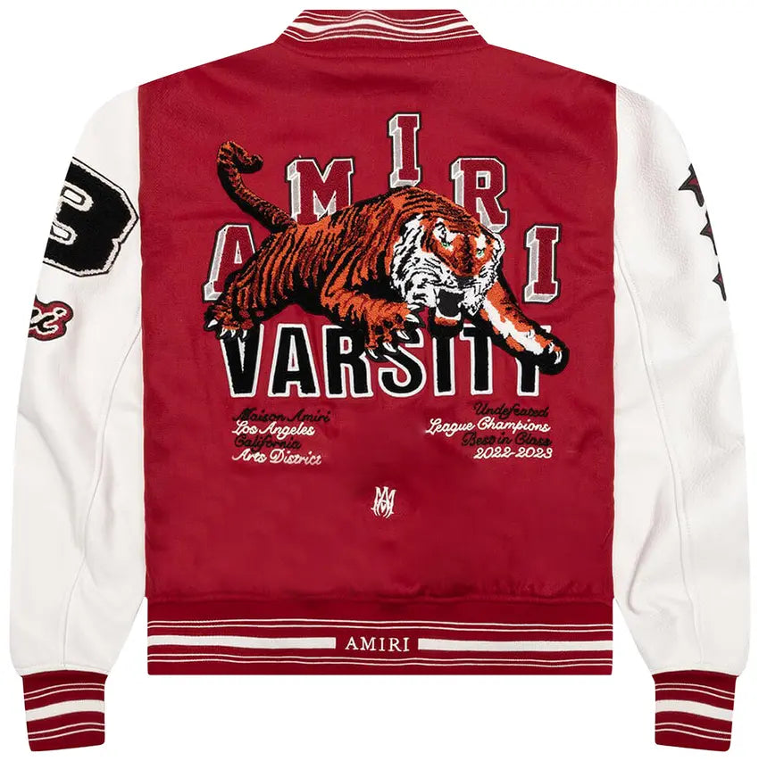 Amiri Tiger Varsity Jacket