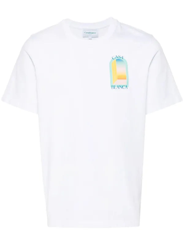 Casablanca back logo tee