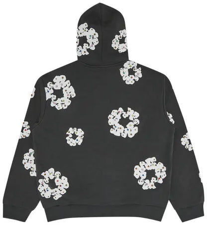 Denim Tears Rhinestone Wreath Zip Hoodie