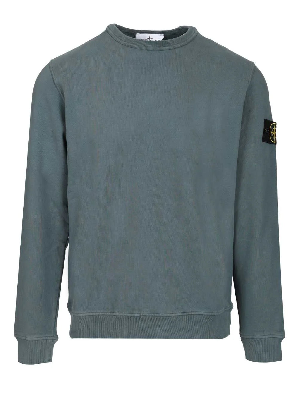 Stone Island Logo Patch Crewneck Sweatshirt