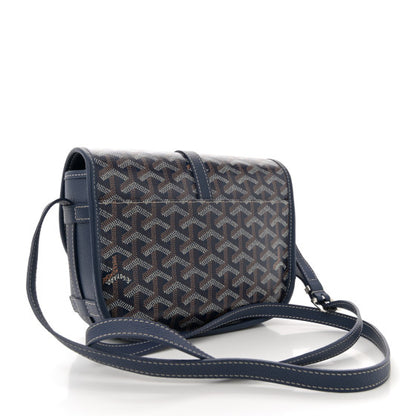GOYARD 
Goyardine Belvedere II PM Messenger Bag Navy