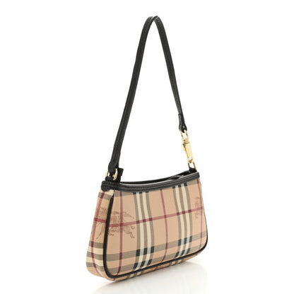 BURBERRY 
Haymarket Check Sling Bag Chocolate