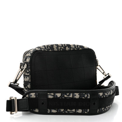 CHRISTIAN DIOR 
HOMME Oblique Safari Messenger Blue