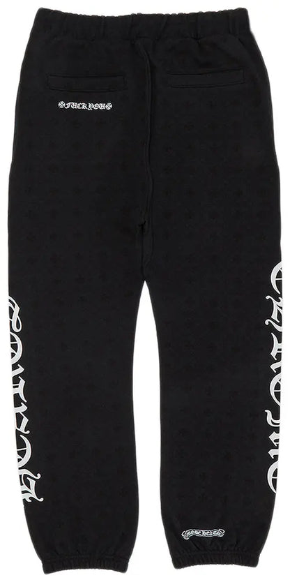 Chrome Hearts All Over Monogram Horseshoe Logo Sweatpants