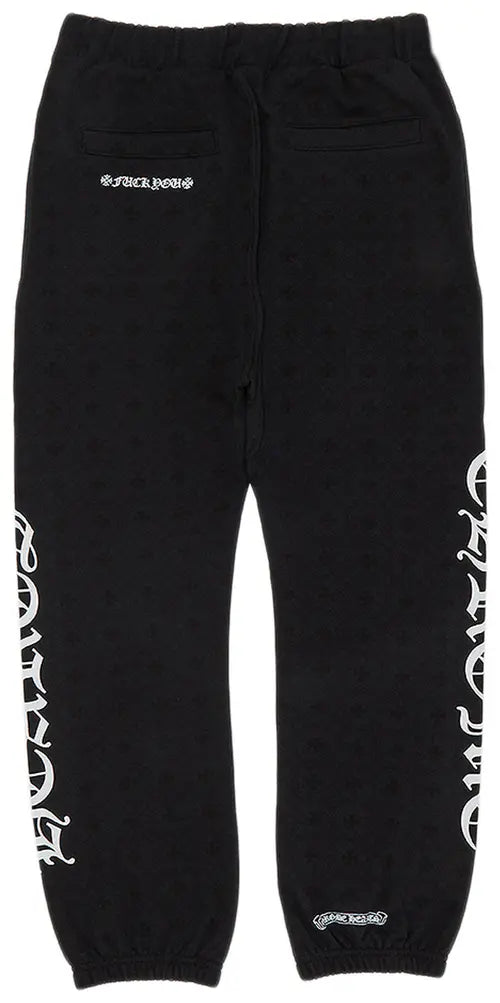 Chrome Hearts All Over Monogram Horseshoe Logo Sweatpants