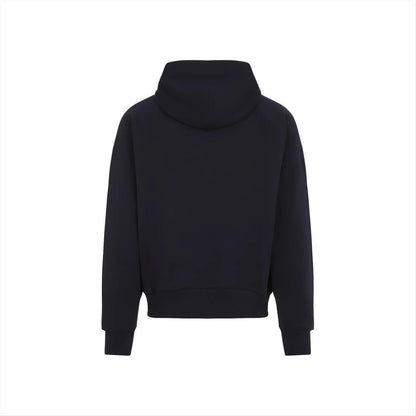 AMI Paris Logo Detailed Drawstring Hoodie
