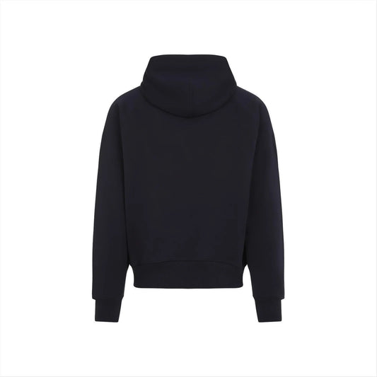 AMI Paris Logo Detailed Drawstring Hoodie
