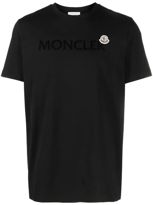 Moncler black classic tee